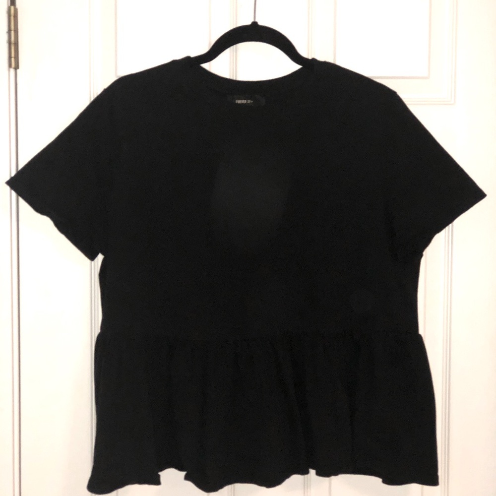 Black Babydoll Top